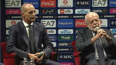 Napoli, De Laurentiis lancia l’era Allegri: "Porta bene". E rilancia su Champions, stadio e futuro del Napoli
