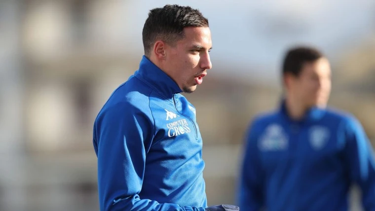 Bennacer in allenamento