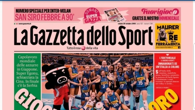 EDICOLA - Ecco le prime di oggi!
