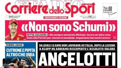 EDICOLA - Le prime dei principali quotidiani di oggi