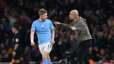 Guardiola: "Non sono sorpreso dall'adattamento di De Bruyne. Conte è un top class"