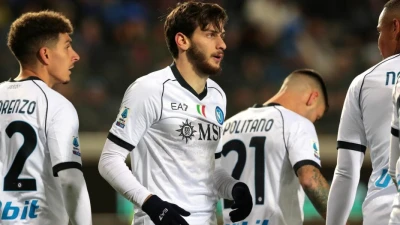 Gazzetta- Napoli, quando Kvaratskhelia segna o fa assist la squadra vince sempre! De Laurentiis ha avviato i contatti per il rinnovo