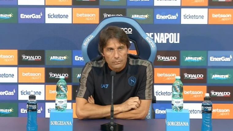 Napoli, Conte: "Non temo contraccolpi. Lo sapevamo già che l'Atalanta era più forte"
