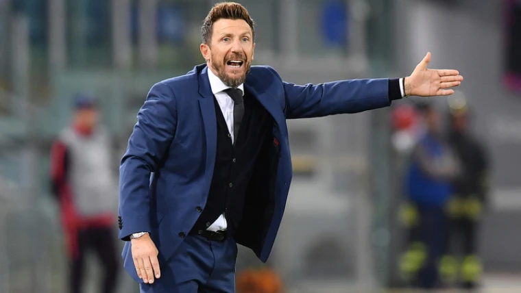 Di Francesco: "Napoli forte, favorito dalla nostra condizione fisica. De Rossi e Manolas fondamentali"