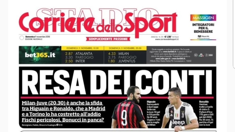 EDICOLA - Le prime dei principali quotidiani di oggi