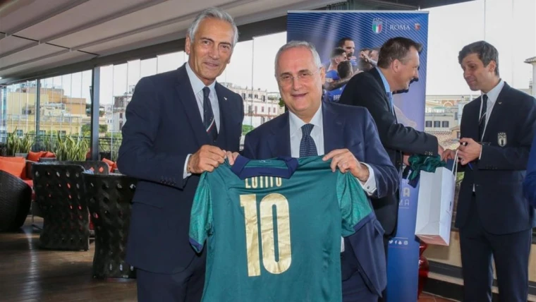 Lazio, Lotito presenta al sindaco Gualtieri il "progetto Flaminio"