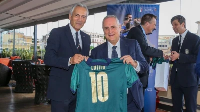 Lazio, Lotito presenta al sindaco Gualtieri il "progetto Flaminio"
