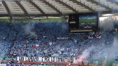 Lazio-Novara, cori razzisti e antisemiti dalla Curva Nord