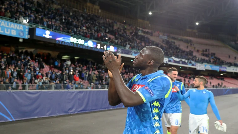 Koulibaly: "Abbiamo dato il 200% ma devo ringraziare il pubblico, dedico ai tifosi questa serata"