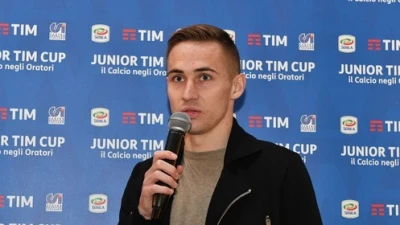 SSC NAPOLI - Rog incontra i ragazzi della "Junior Tim Cup" ad Ercolano