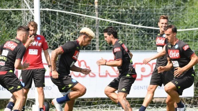 Castelvolturno, doppia seduta per gli azzurri aspettando il Milan