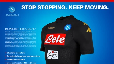FOTO - Total black la terza maglia del Napoli