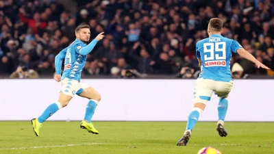 VIDEO - Napoli-Atalanta, la sblocca Mertens in modo particolare