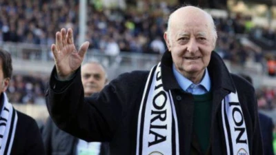 Ascoli, gli auguri di buon compleanno del sindaco ascolano a Carlo Mazzone