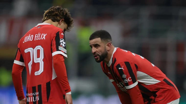 Milan, Walker rimprovera Joao Felix, il video diventa virale: "Passa la palla, qui nessuno è Messi"