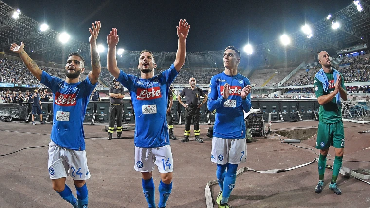 FOTO – SSC Napoli: “Dallo stadio Olimpico!”