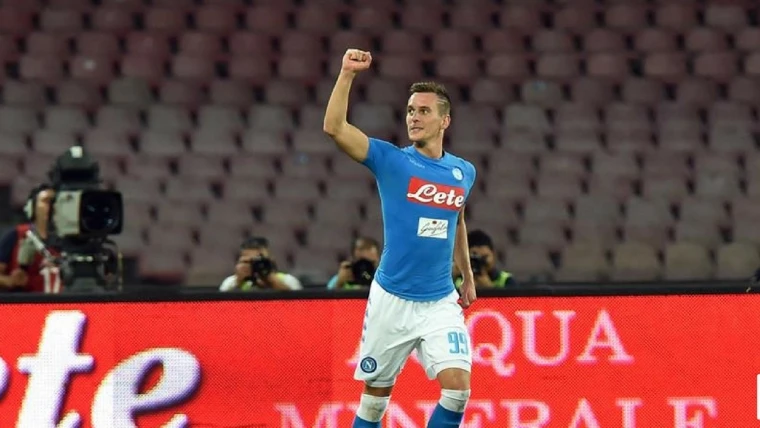 Non solo Krol, al San Paolo anche Zola! Milik in tribuna d'onore