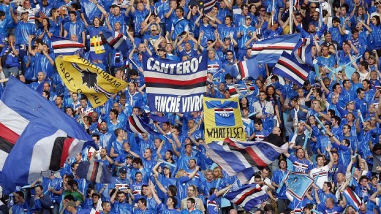 FOTO - Sampdoria, maglia speciale per stasera dopo la tragedia del ponte Morandi