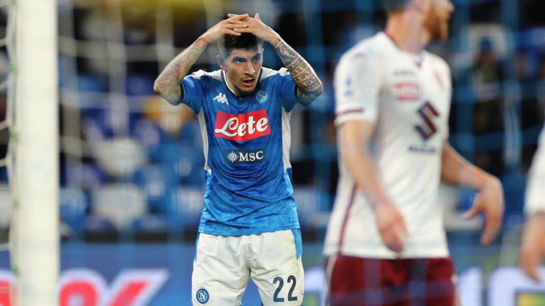 Napoli Il Messaggio Di Di Lorenzo Prima Volta Con La Nuova Maglia