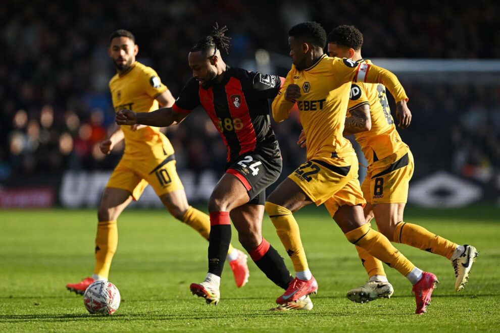 Semenyo Bournemouth Photo by Mike Hewitt/Getty Images)